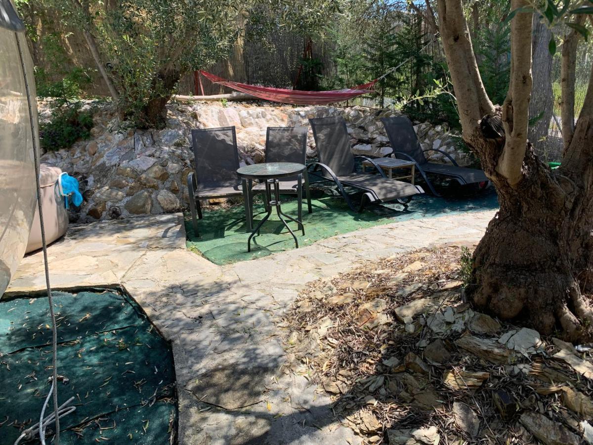 Hotel Bubble Tent Nea Moudania Exterior foto